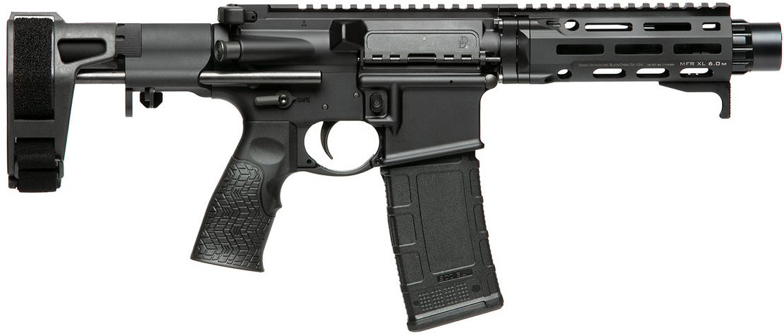 Daniel Defense Ddm4 PdW 300 AAC Blackout 7 Inch 30 Rounds Gray Finish