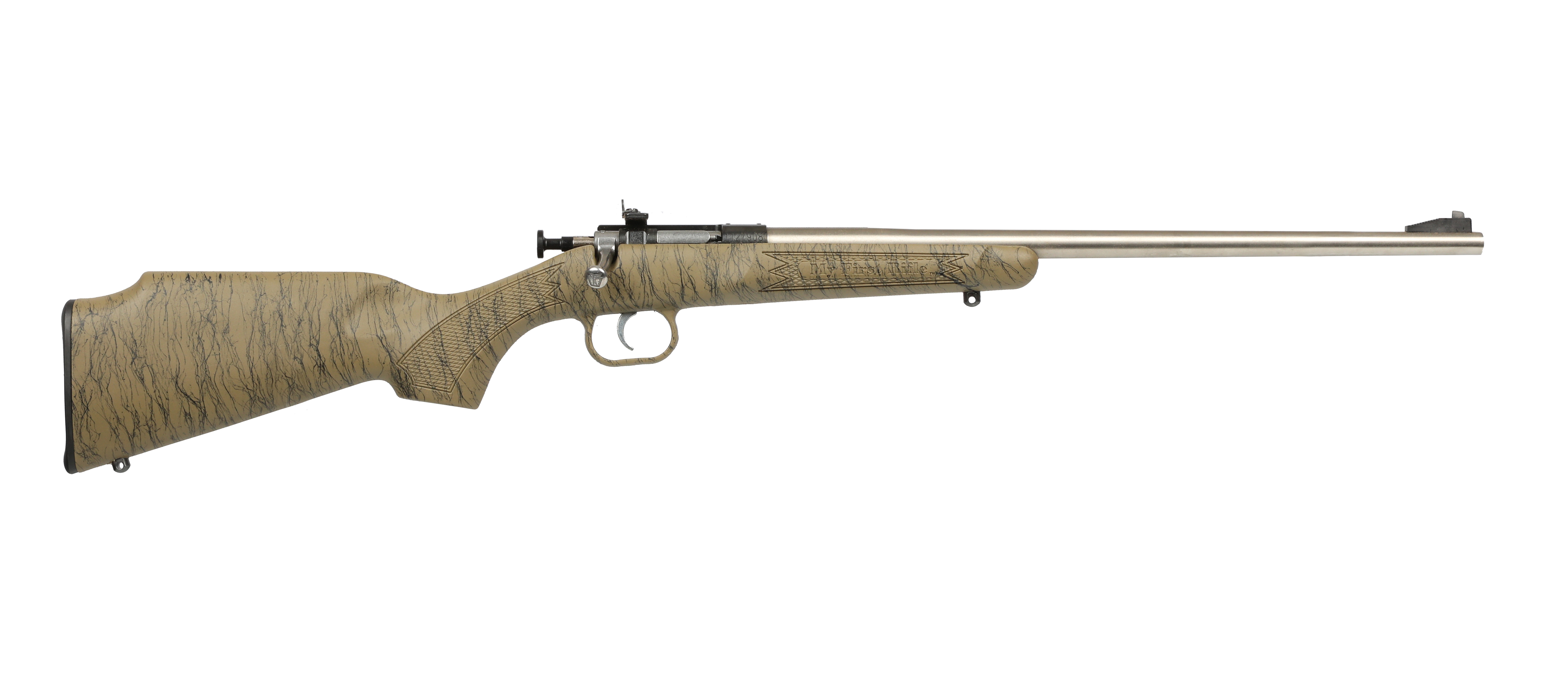 Keystone Sporting Arms Crickett .22 Long Rifle Single Shot Bolt Action Tan Webbing