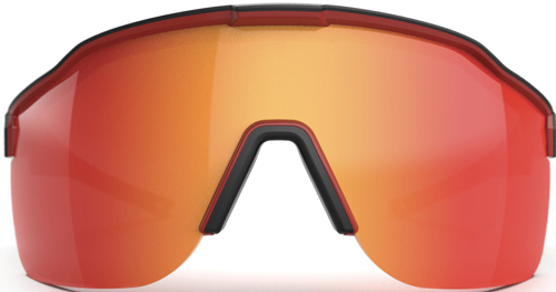 Glock AS41039 Safe Action Tactical Glasses Red Mirror Lens Black Frame