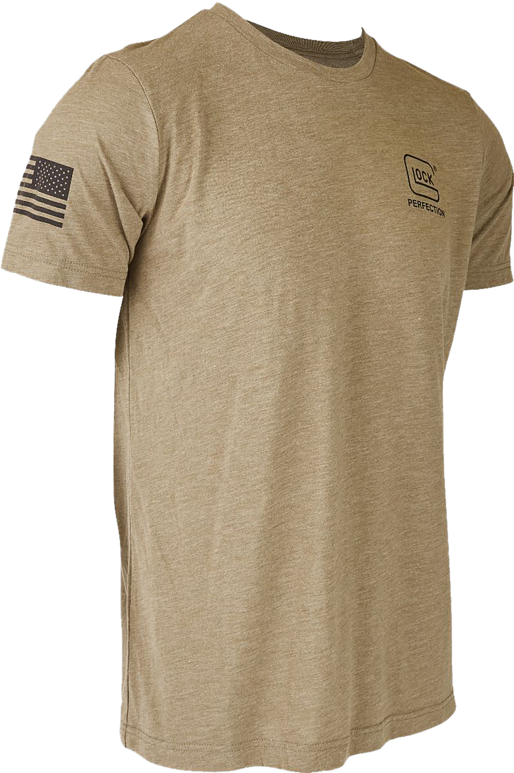 Glock AP96315 2nd Amendment Tee  Olive Cotton/Polyester Short Sleeve XL
