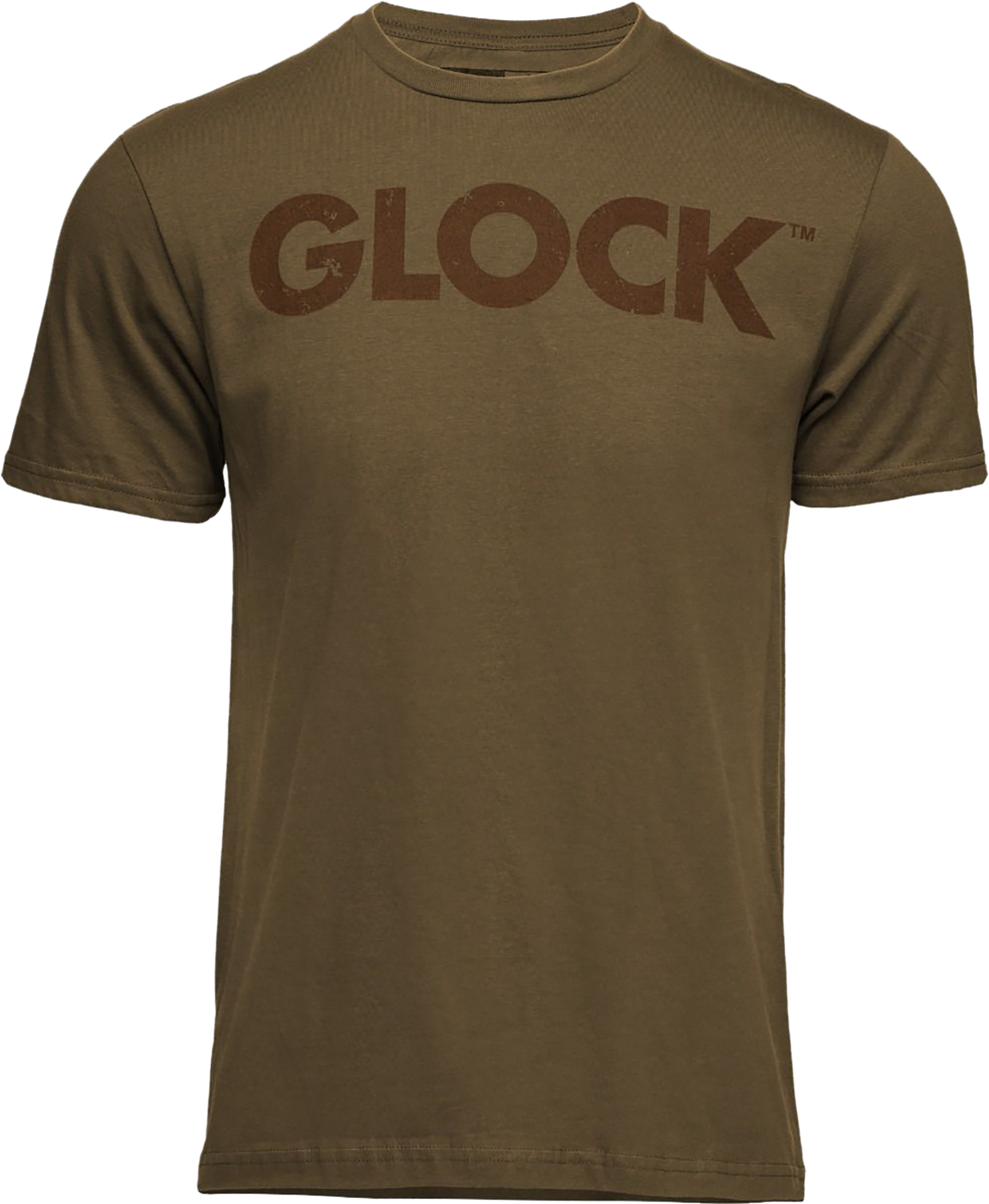 Glock AP96203 Caliber Tee  Coyote Ringspun Cotton Short Sleeve XL