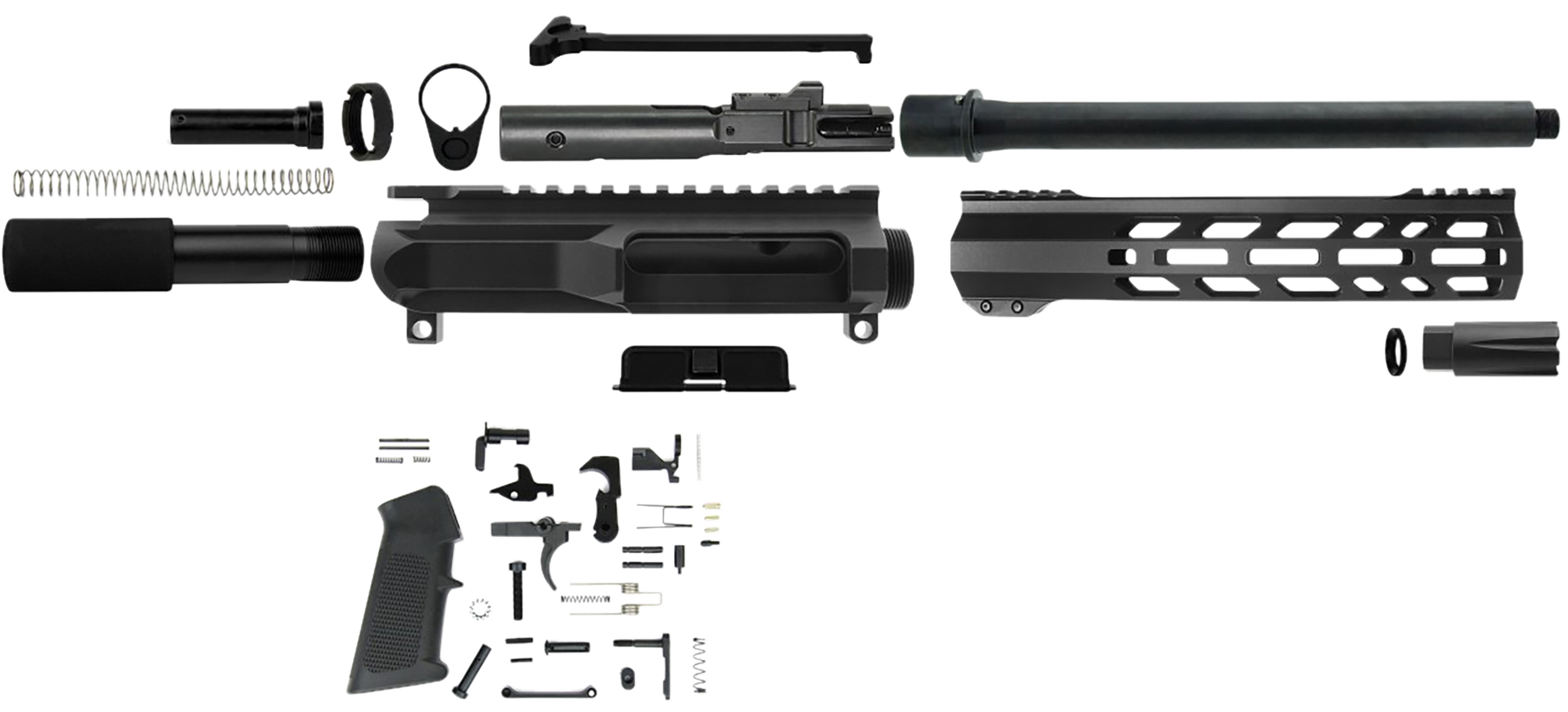 TacFire Pk45acplpk10 Pistol Kit 45 ACP 10in Barrel Steel Assembly