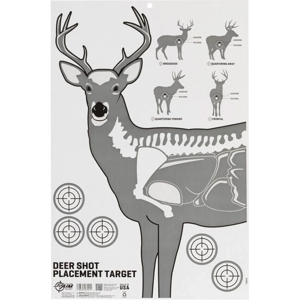 ALLEN 15810 DEER VITALS CORRUGATED TARGET 23X35