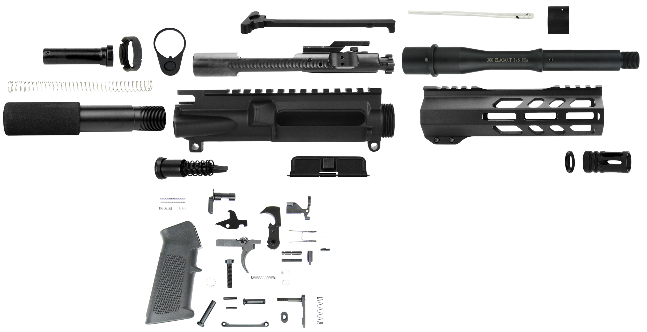 TacFire Pistol Kit SSPK300LPK7 300BO Compatible Handgun Build