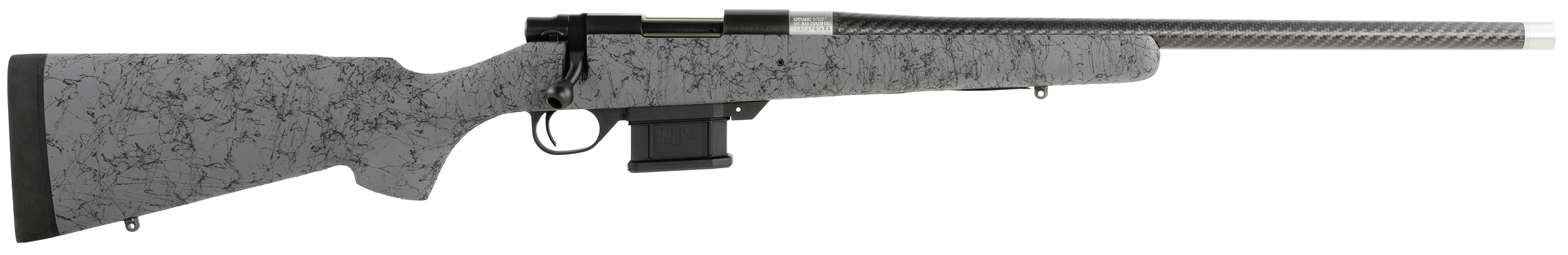 Howa HHSCF6ARCGRYBLK M1500 Mini Action Full Size 6 ARC 5+1 20" Black Threaded Barrel Matte Blue Steel Receiver HS Precision Gray Synthetic Stock