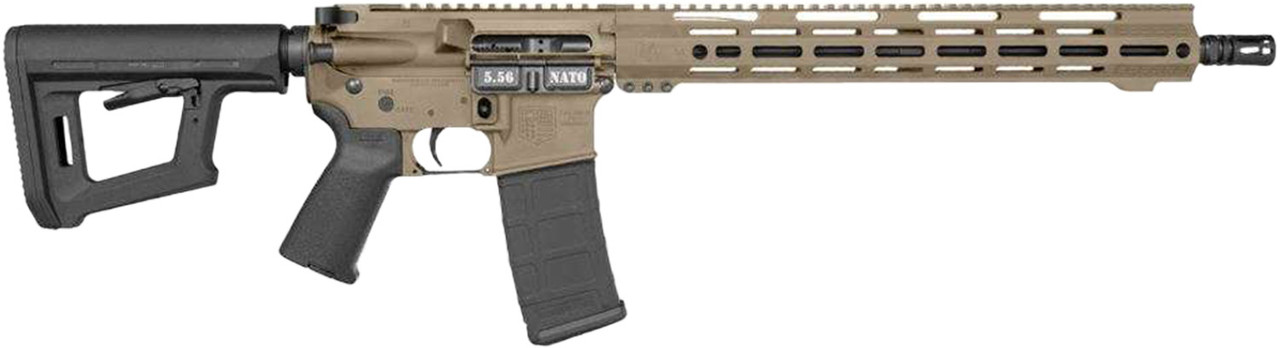 Diamondback DB1718K061 DB15 5.56 NATO 16in 30+1 Flat Dark Earth Cerakote
