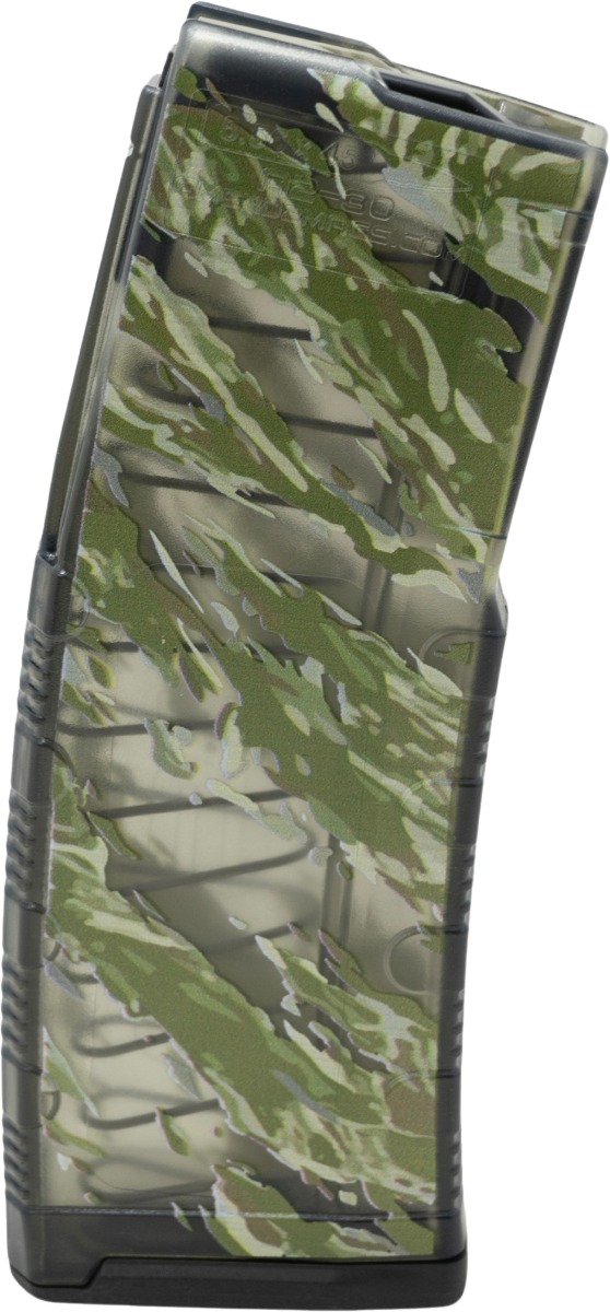 Amend2 Mag 5.56 Tiger Stripe 30rd AR-15 Magazine Polycarbonate Compatibility
