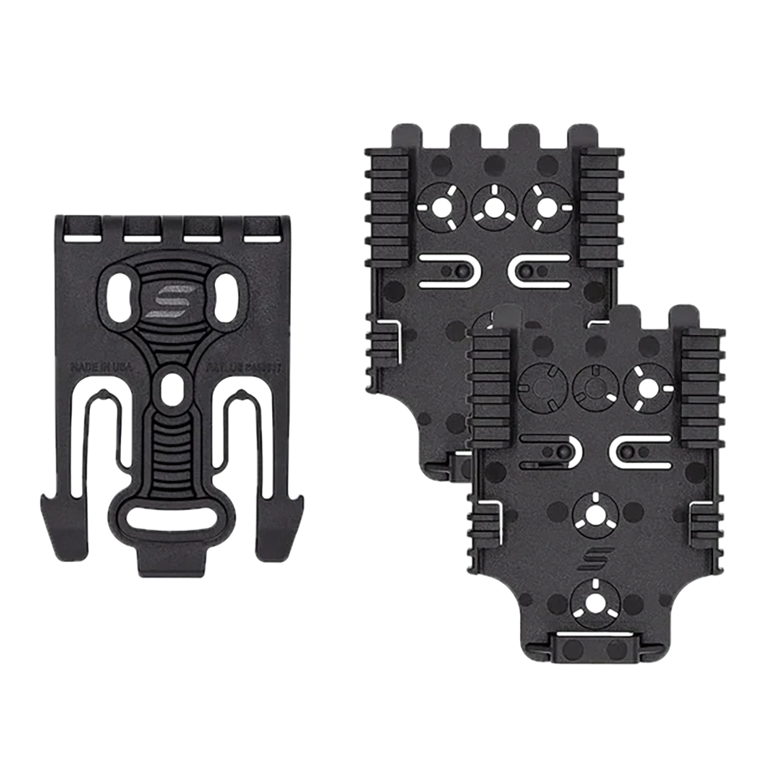 Safariland QUICK2KIT32 Quick Locking System Kit Black Nylon