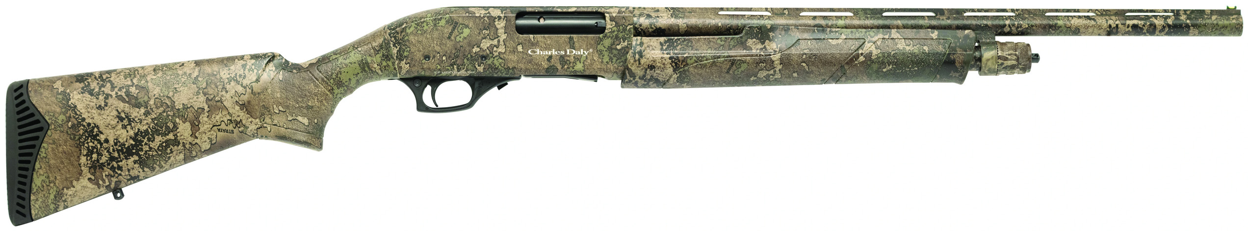 Charles Daly Cdly 301 20 Gauge 22 Inch Pump Action Truetimber Strata