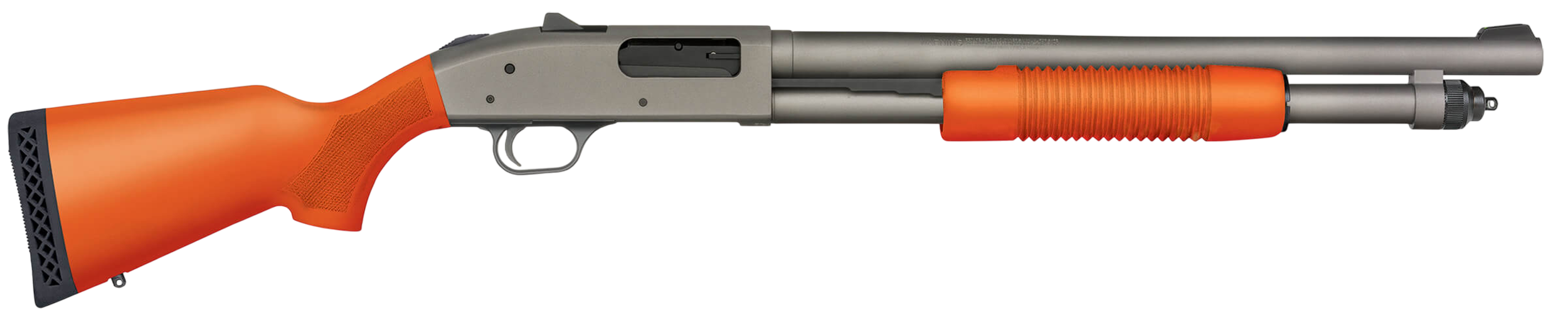 Mossberg 590A1 Pro 12 Gauge 18.5 Inch Pump Action Shotgun Orange