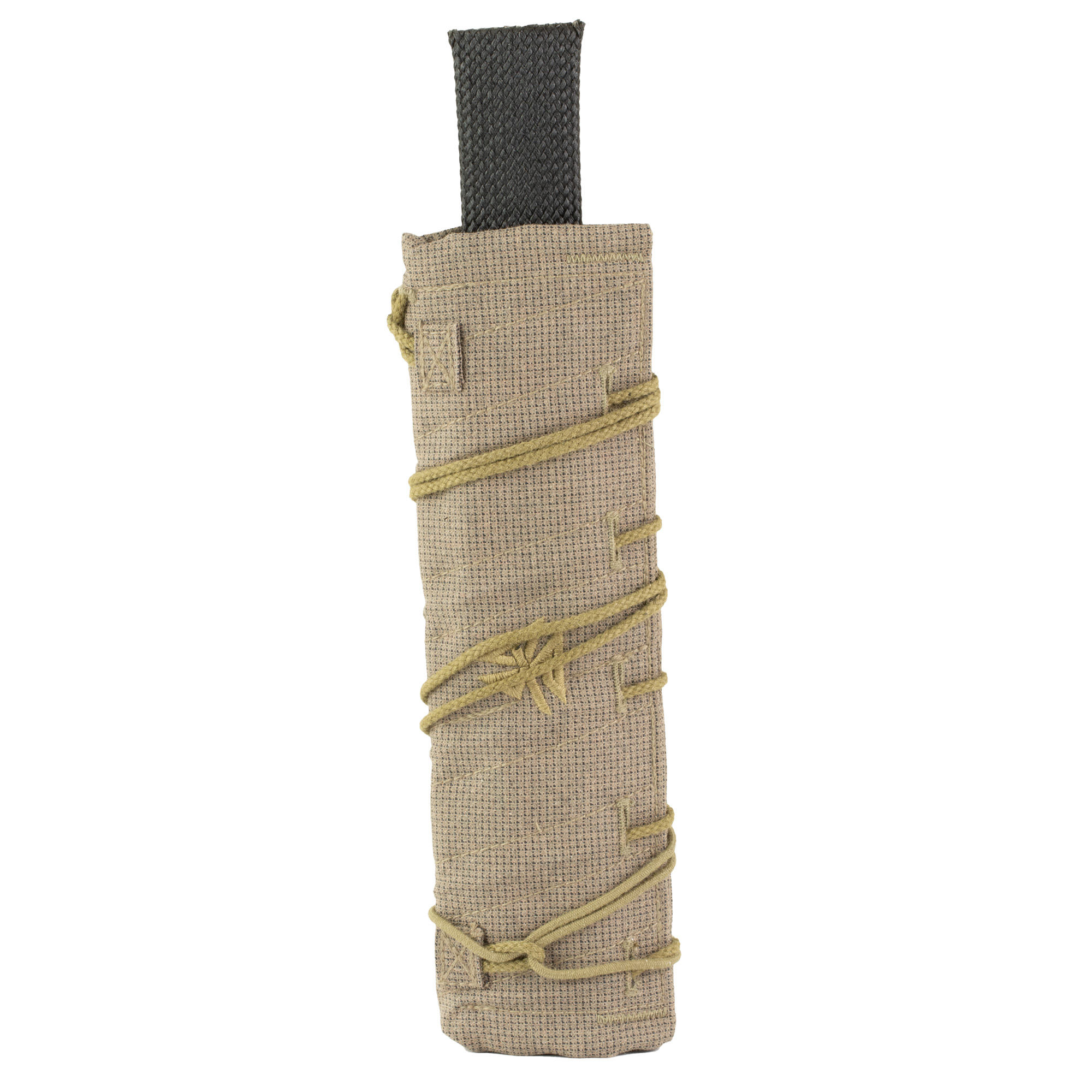 Burn Proof Gear Suppressor Cover Heavy 9.5in x 1.5in Flat Dark Earth