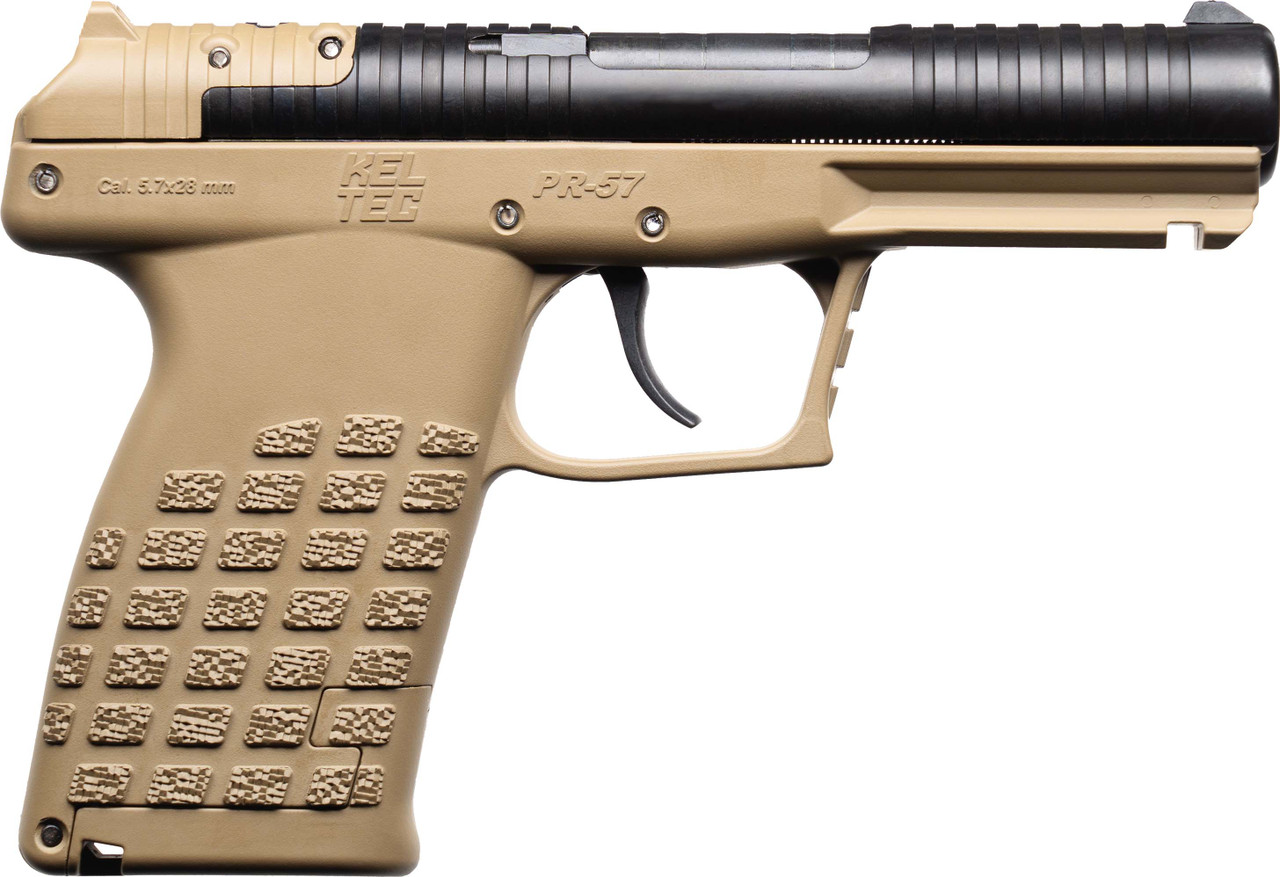 Kel-Tec PR57 Pistol - Tan | 5.7x28 | 4.64" Barrel | 20rd