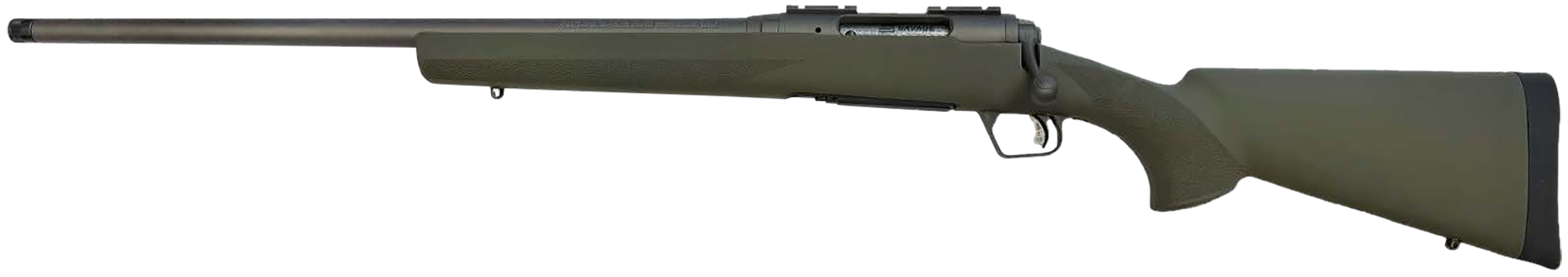 Savage 110 Trail Hunter 6.5 Creedmoor 22" 4+1 Green Hogue OverMolded Left Hand