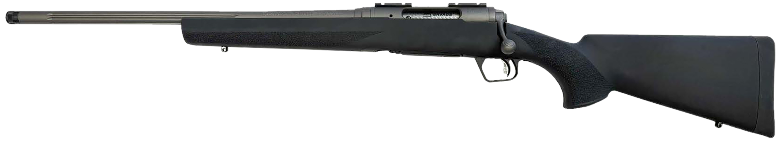 Savage 110 Trail Hunter Lite 300 Winchester Magnum 20 Inch 3 Rounds Hogue OverMolded Left Hand