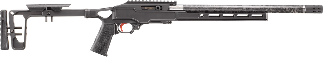 Ruger 10 22 Comp 22 Long Rifle 16.1 inch 10 Round Gray Birch Chassis Rifle