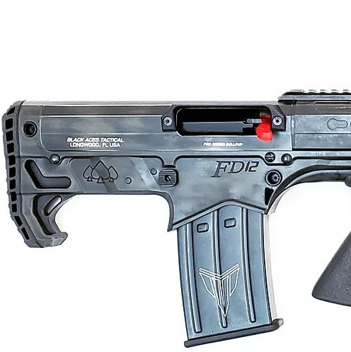 Black Aces Tactical Pro Series Bullpup Pump Shotgun 12 Gauge 18.5 Inch Barrel 5 Rounds Distressed OD Green