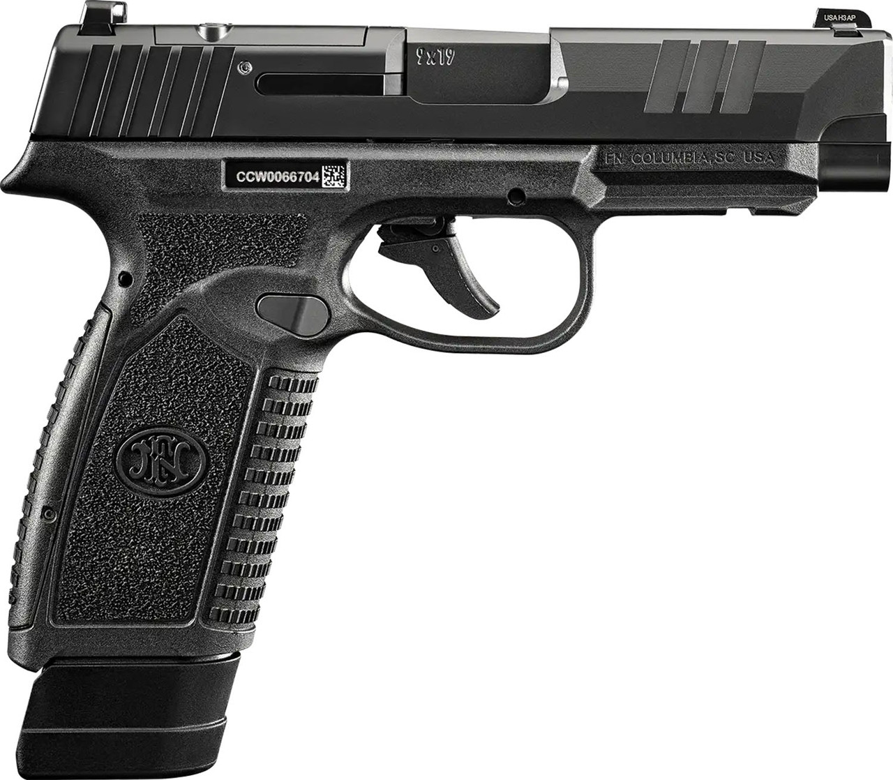 Fn Reflex Xl Micro Red Dot 9mm Luger 3.80 in 15+1 18+1 Matte Finish