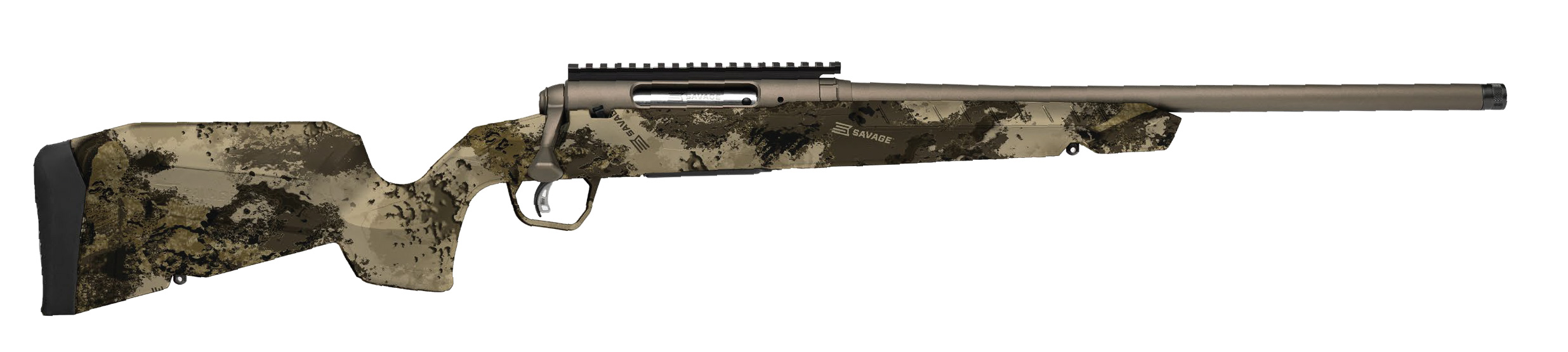 Savage Axis 2 Pro 6mm ARC 20 in 4 Rounds Gun Metal Bronze