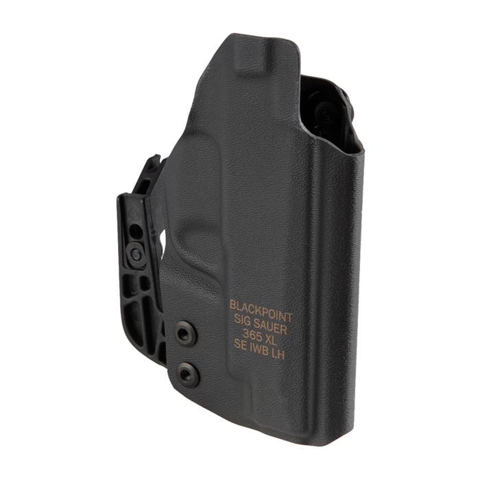 LEFT HAND P365XL APPENDIX HOLSTER, BLACK