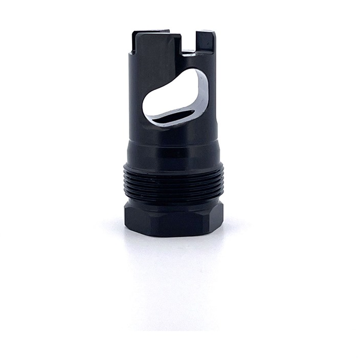 Rearden Manufacturing Group RPB Muzzle Brake 0.280 1/2-28 Threads Square Shoulder Stainless Steel CCH_28 Caliber