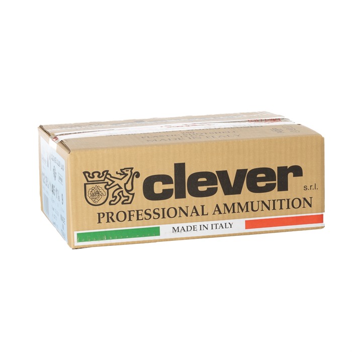 Clever Ammo Club Load 12 Gauge Shotgun Ammunition 1 1/8 Ounce #9 Shot 1145 Feet Per Second 25 Rounds