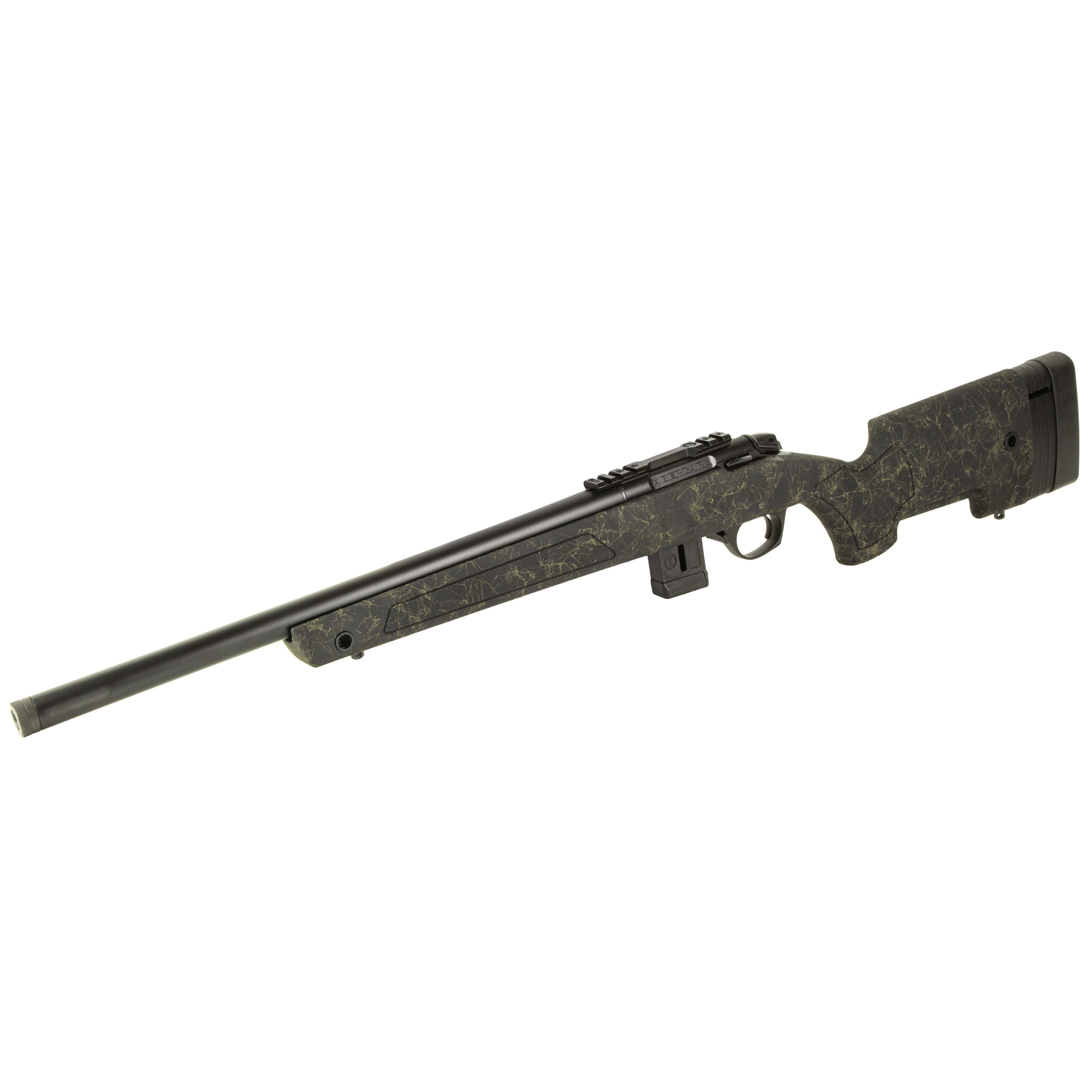 Bergara BMR-X Competition Rifle 17 HMR Green/Black 18 in. Steel Barrel