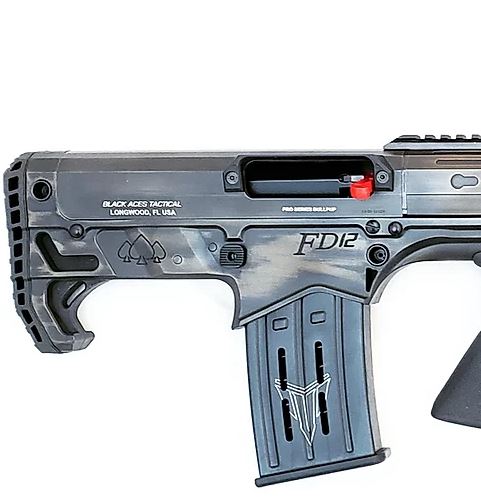 Black Aces Tactical Pro Series Bullpup Pump Shotgun 12 Gauge 18.5 Inch Barrel 5 Rounds Distressed Bronze