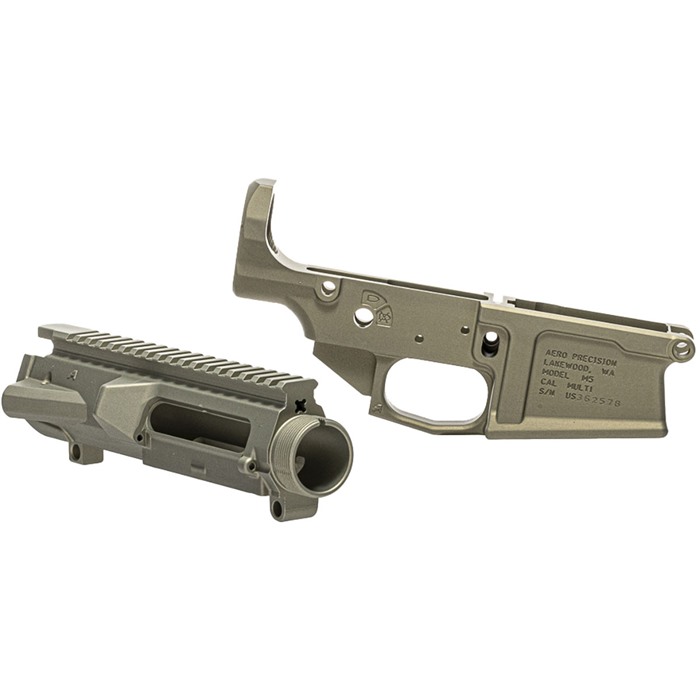 Aero Precision M5 AR 308 Receiver Set Clear Finish Multi Cartridges