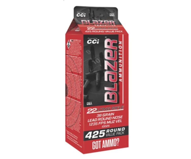 CCI 22 Long Rifle 38 Grain Hollow Point 425 Rounds