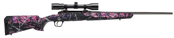 Savage AXIS XP 243 Winchester 20 Inch 4 Rounds Camo Synthetic