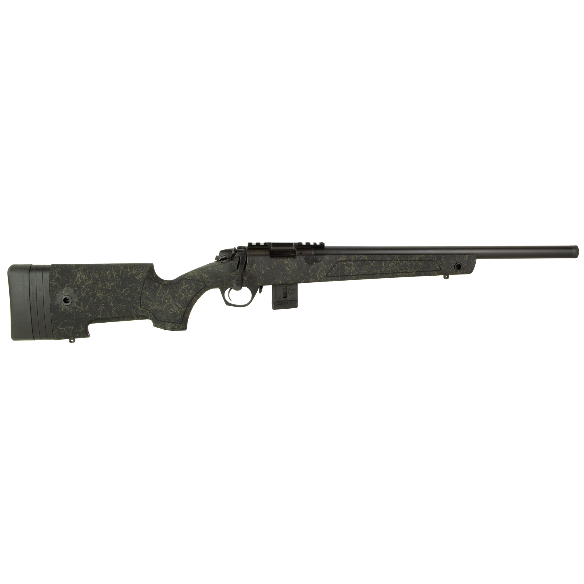 Bergara BMR-X Competition Rifle 22 WMR Green/Black 18 in. Steel Barrel