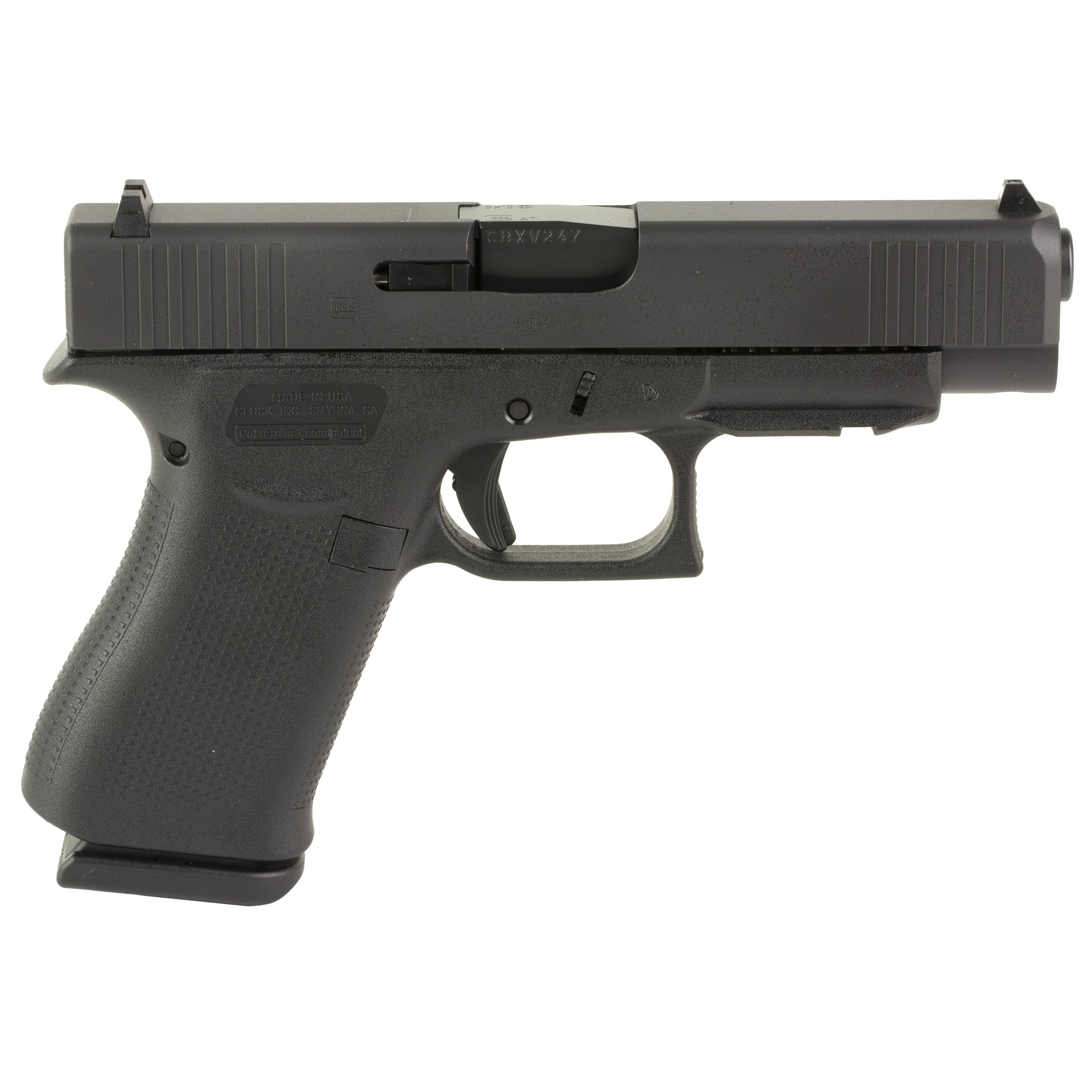 Glock G48 9mm Luger 4.17in 10+1 nDLC Serrated Slide Glock Marksman Barrel Slim
