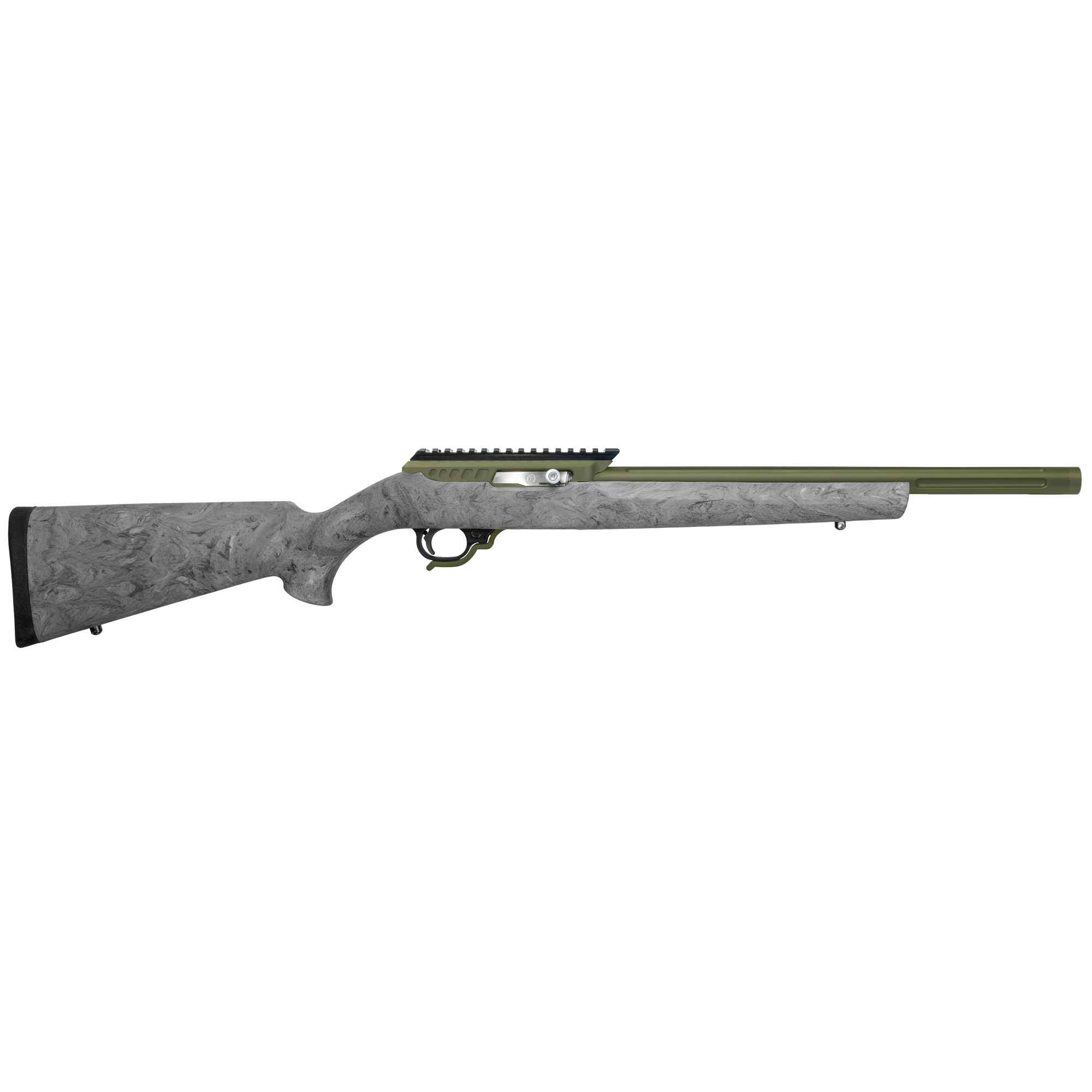 Tactical Solutions ATE2MODBHGGRN .22LR OD Green Barrel & Hogue Stock