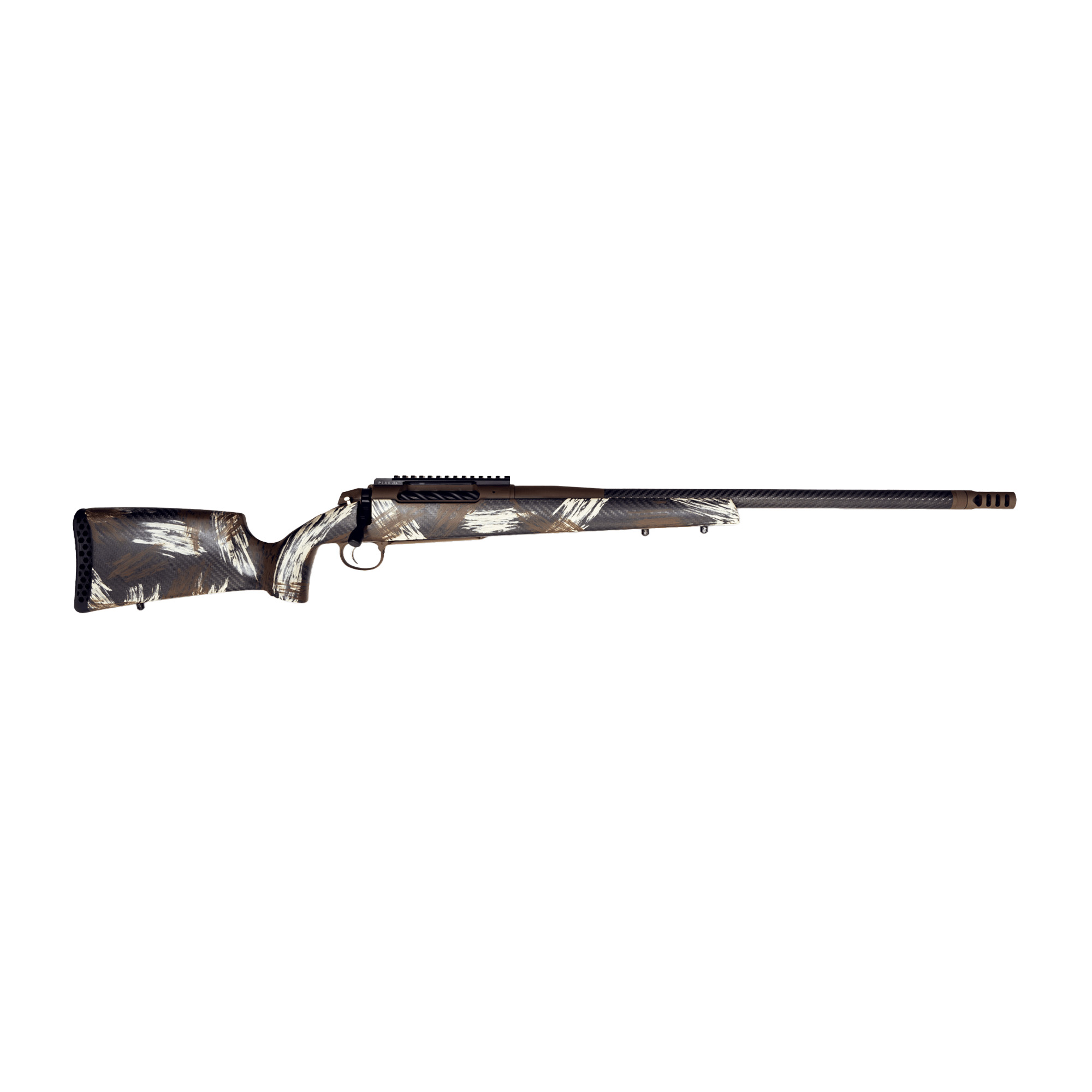 Weatherby Model 307 7mm Remington Magnum 20 Inch 5 Chocolate Brown Cerakote