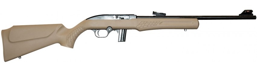Rossi Semi-Auto Rimfire Rifle .22 LR 18" Barrel 10 Rounds Tan