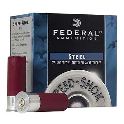 Federal Speed Shok High Velocity Steel 12 Gauge 1 1/8 Ounce #BBB 25 Rounds