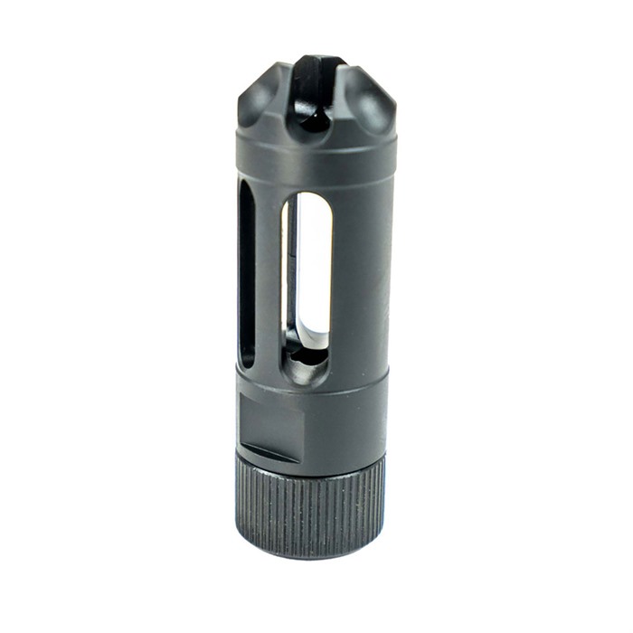 Faxon Firearms Muzzlok 458 & 450 Ported Flash Hider Steel 1/2-28 Threads Caliber 450 Bushmaster Nitride Finish