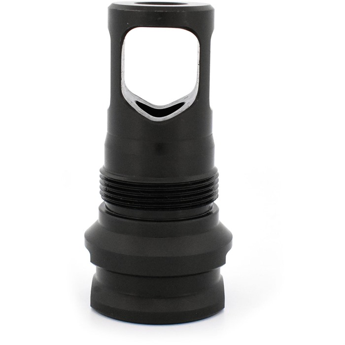 Rearden Manufacturing Group PRS Muzzle Brake 0.375 3/4-20 Threads Stainless Steel Square Shoulder