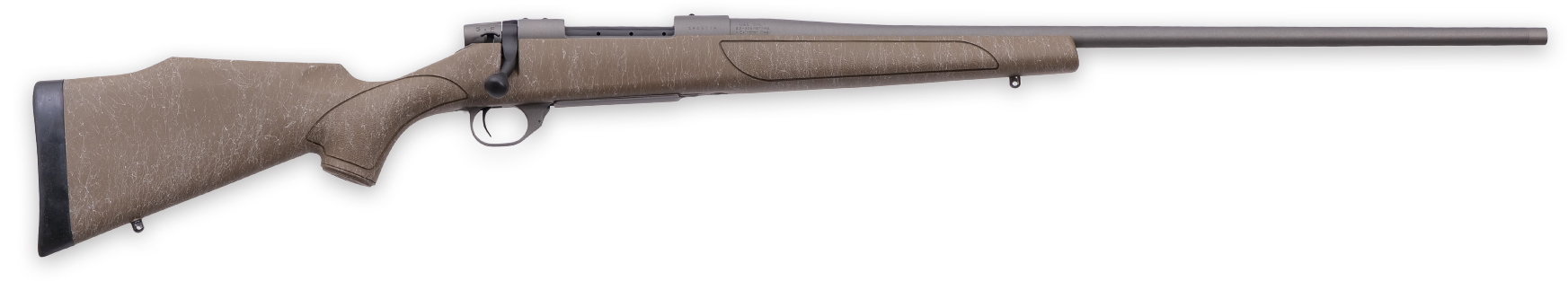 Weatherby Vanguard .308 24 Inch  Tungsten Cerakote Brown Monte Carlo Stock