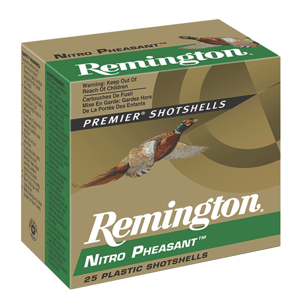 Remington Nitro Pheasant 12 Gauge Lead Shot 1 1/4 Ounce 6 Shot 25 Rounds