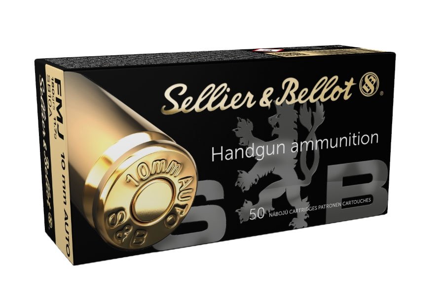 Sellier & Bellot 10mm Auto Full Metal Jacket 180 Grain 50 Rounds