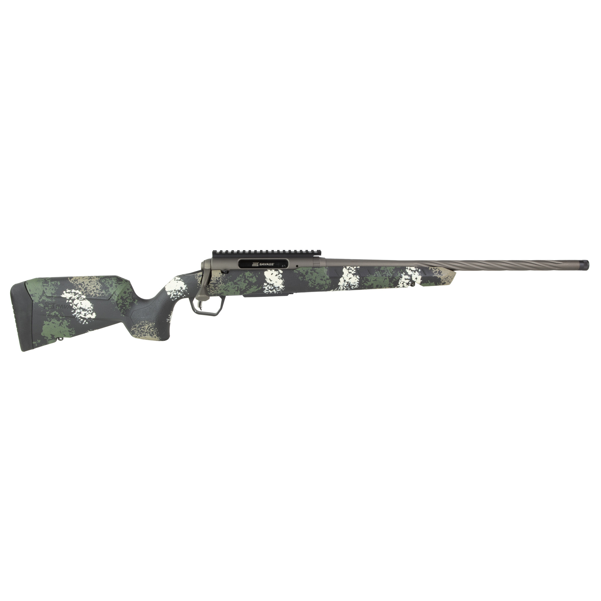 Savage Axis 2 Pro Forest SP Compact Rifle 6.5 CM 20 in. Blk/Grn/Tan Sponge RH