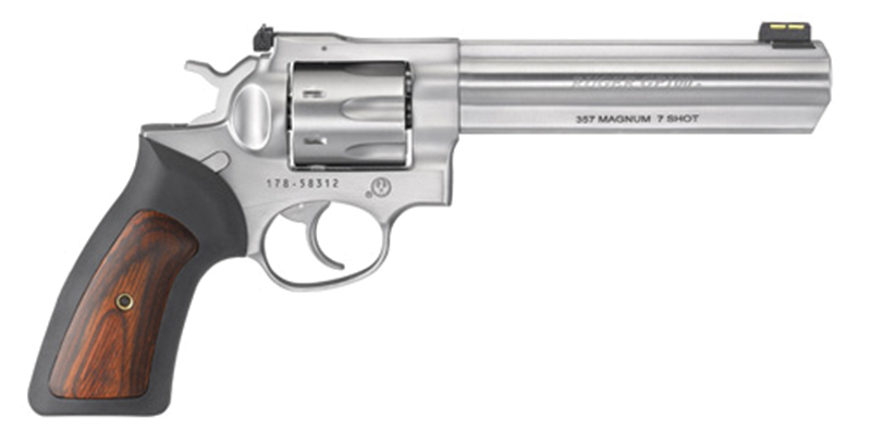 Ruger GP100 .357 Magnum 6 in 7 Round Satin Stainless