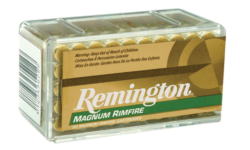 Remington Ammo 22 WMR Jacketed Hollow Point 40 Grain 50 Rounds