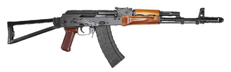 Riley Defense Inc RAK74 Classic 5.45x39 16.25 Inch 30 Round Teak Side Folder Adjustable Sights