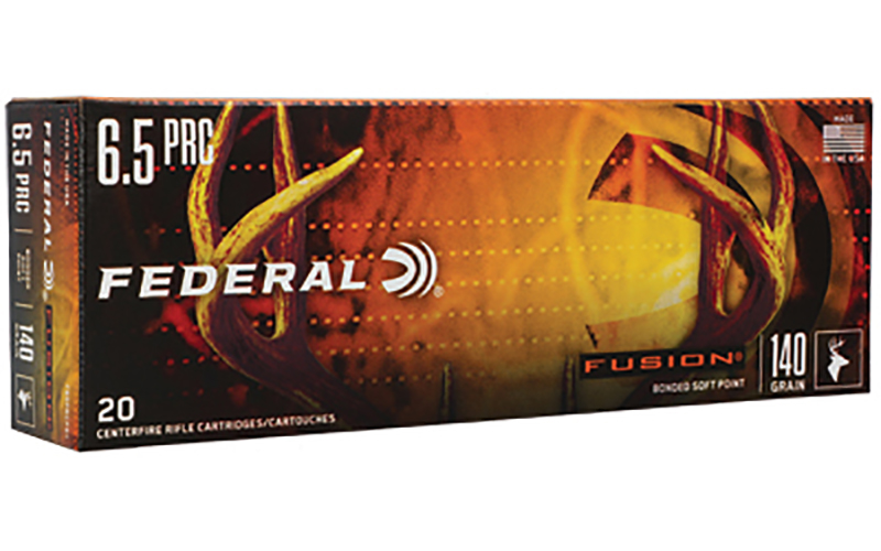 Federal Fusion 6.5 PRC Fusion Soft Point 140 Grain 20 Rounds