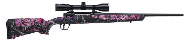 Savage Axis II XP .243 Win 20" Bolt Action Rifle 4 Rounds Camo Finish