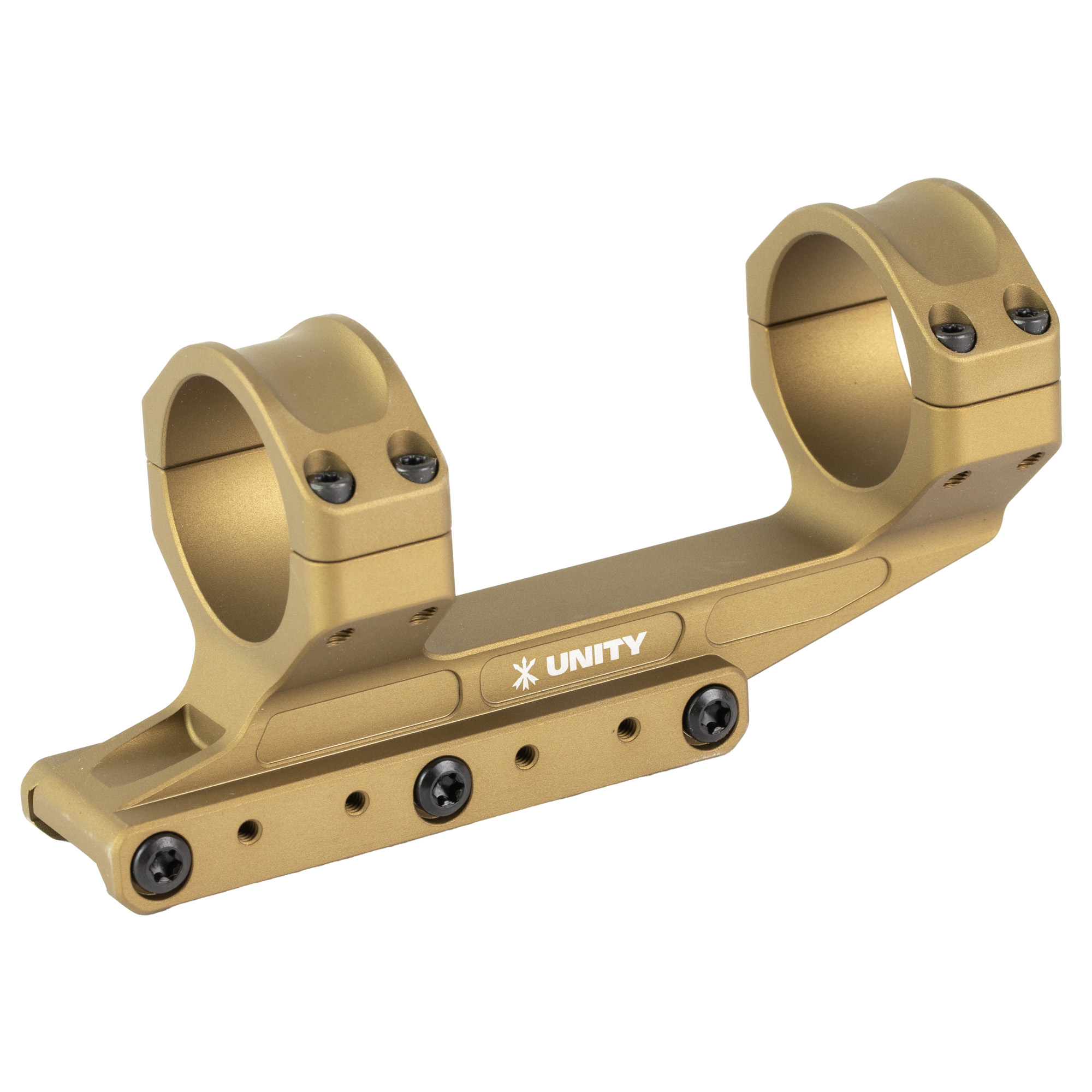 Unity Tactical REKE Scope Mount 35mm 1.54in FDE Picatinny Night Vision Compatible