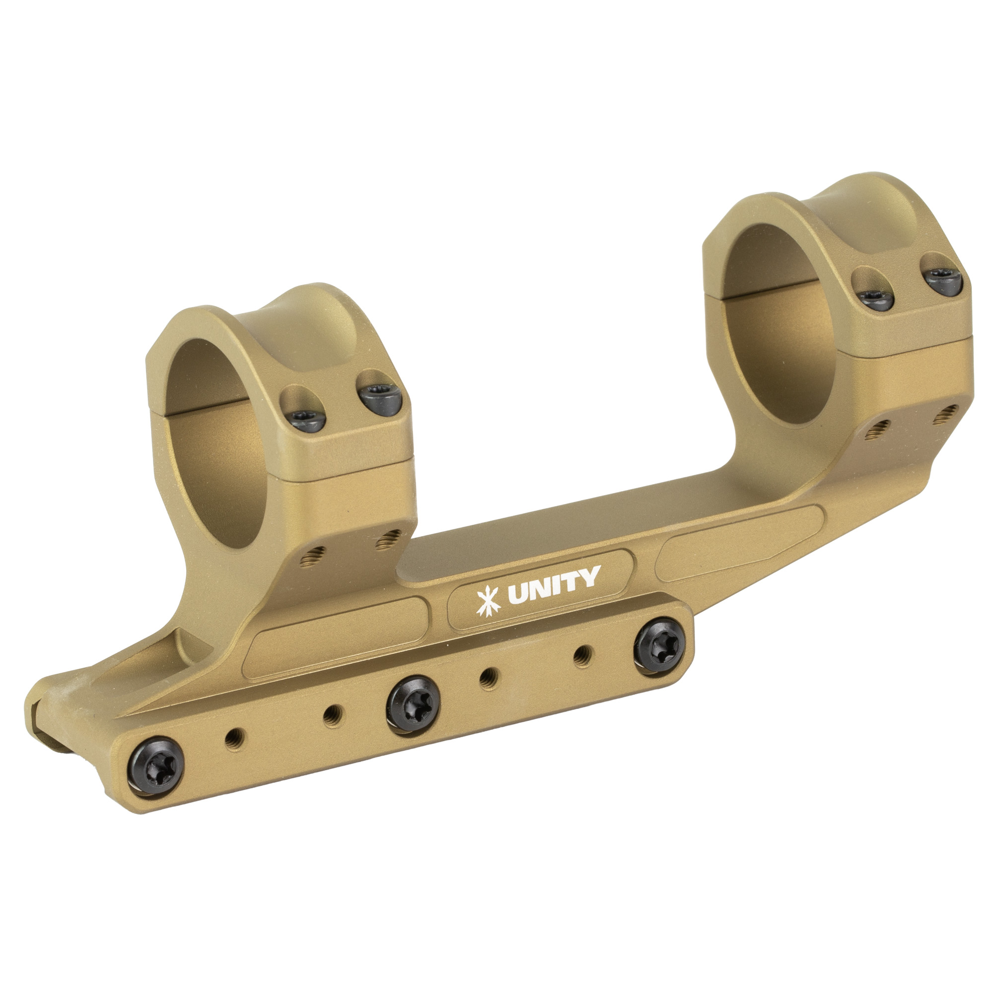 Unity Tactical REKE Scope Mount 30mm 1.54in Optical Height Flat Dark Earth Night Vision Compatible