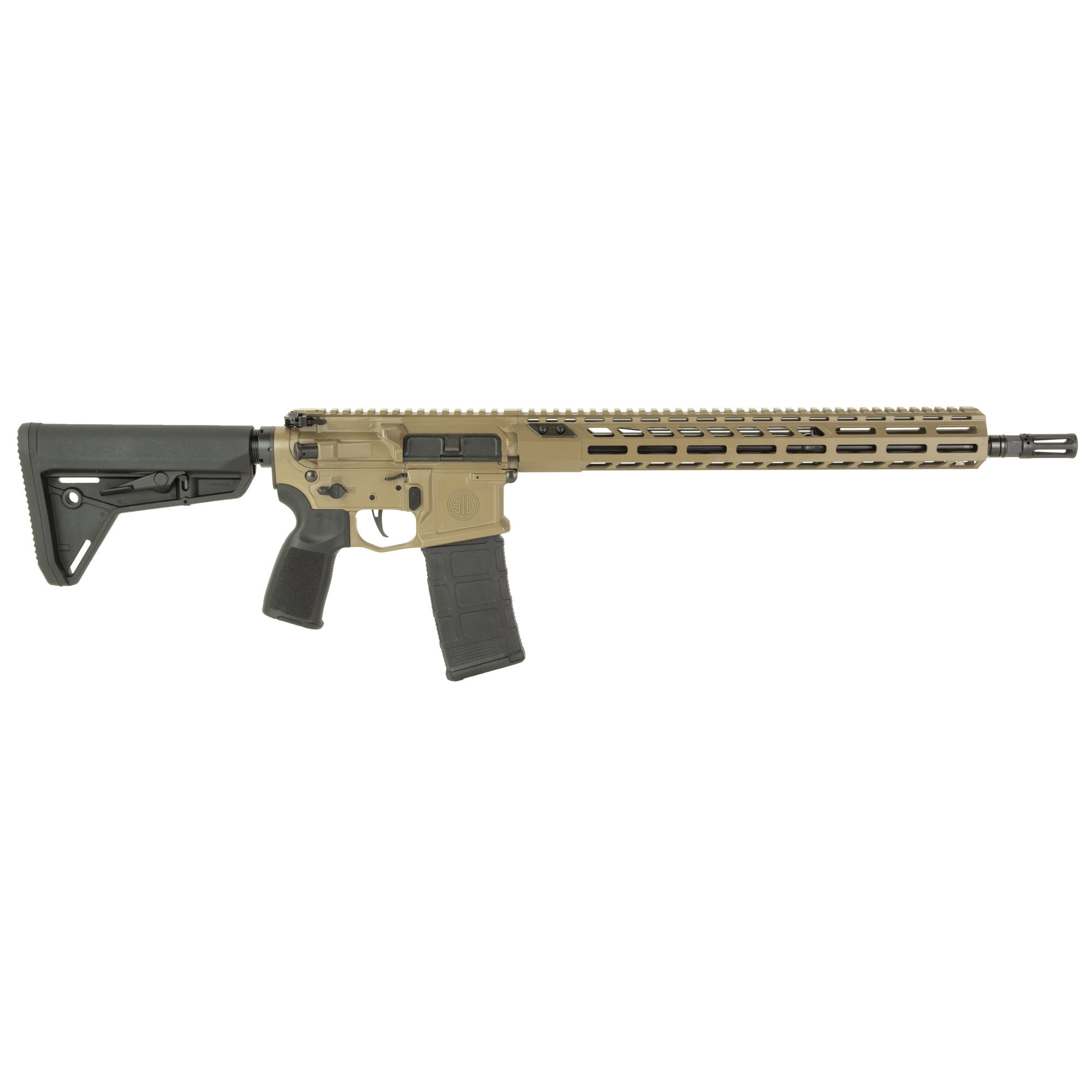 Sig Sauer M400 Stabilized Direct Impingement 5.56 NATO 16 inch 30 round Flat Dark Earth